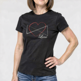 Tip Top Tshirt - T-shirt Femme Love - Made in France