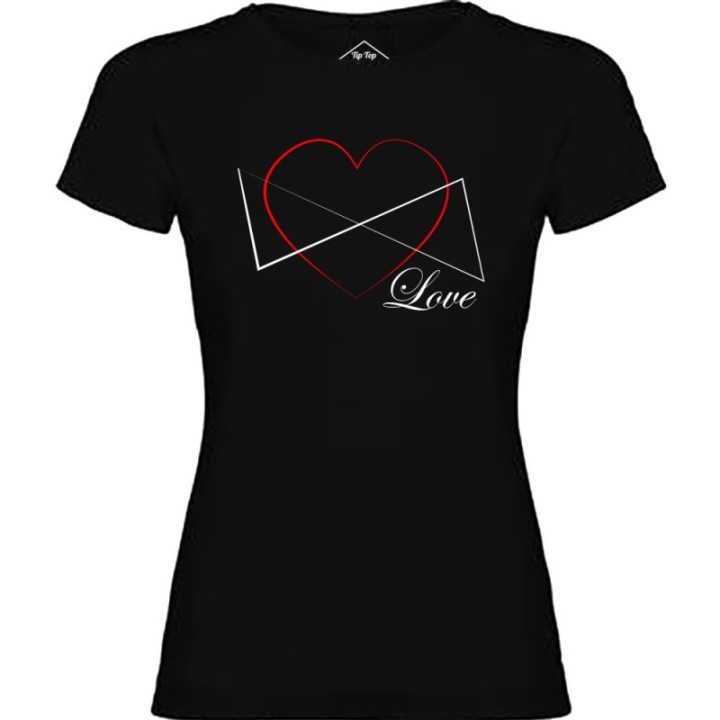 Tip Top Tshirt - T-shirt Femme Love - Made in France