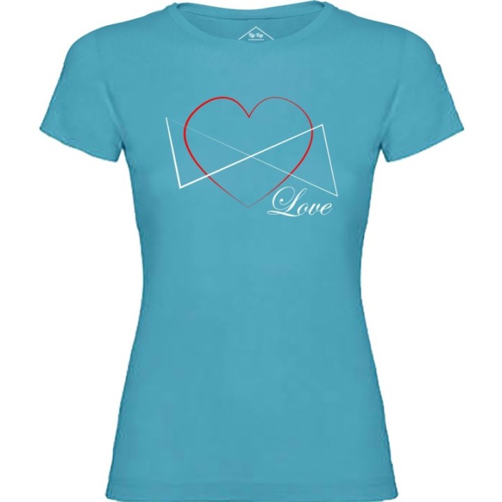 Tip Top Tshirt - T-shirt Femme Love - Made in France