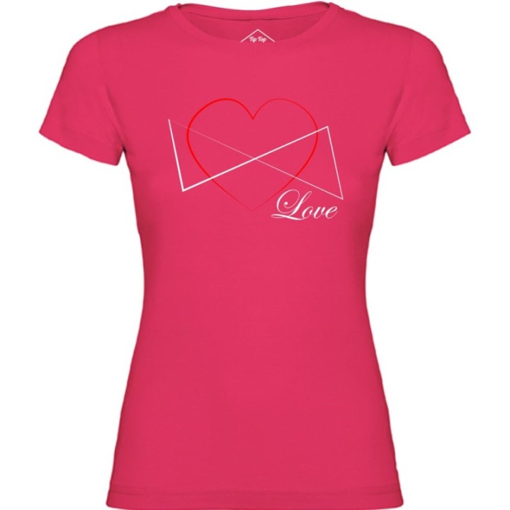 Tip Top Tshirt - T-shirt Femme Love - Made in France