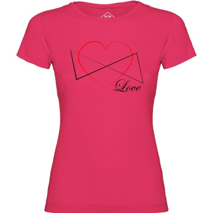 Tip Top Tshirt - T-shirt Femme Love - Made in France