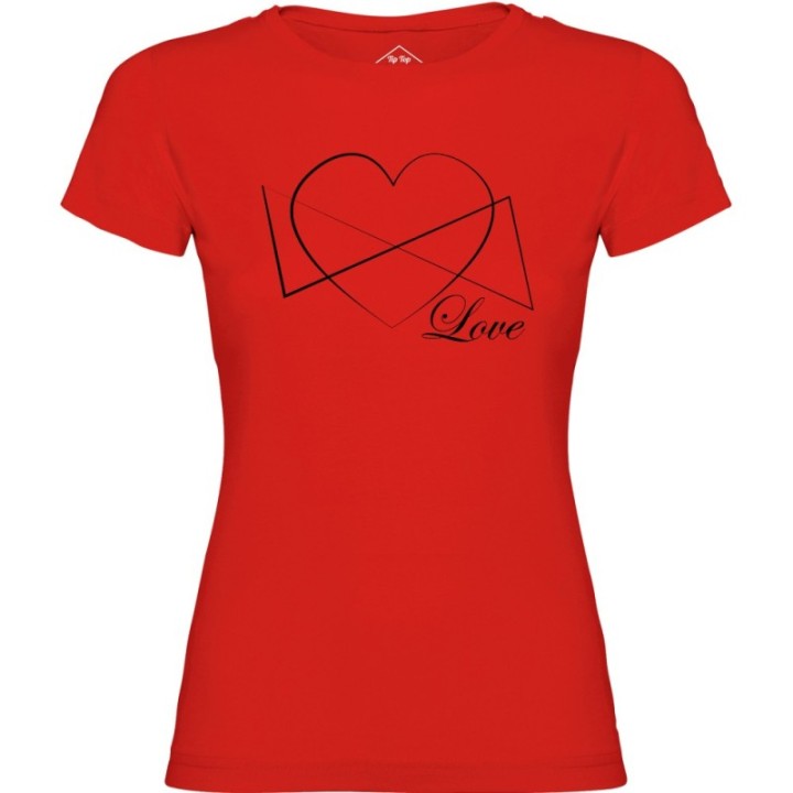 Tip Top Tshirt - T-shirt Femme Love - Made in France