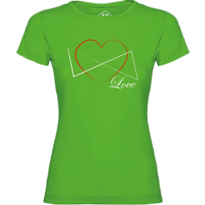 Tip Top Tshirt - T-shirt Femme Love - Made in France