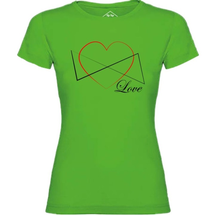 Tip Top Tshirt - T-shirt Femme Love - Made in France