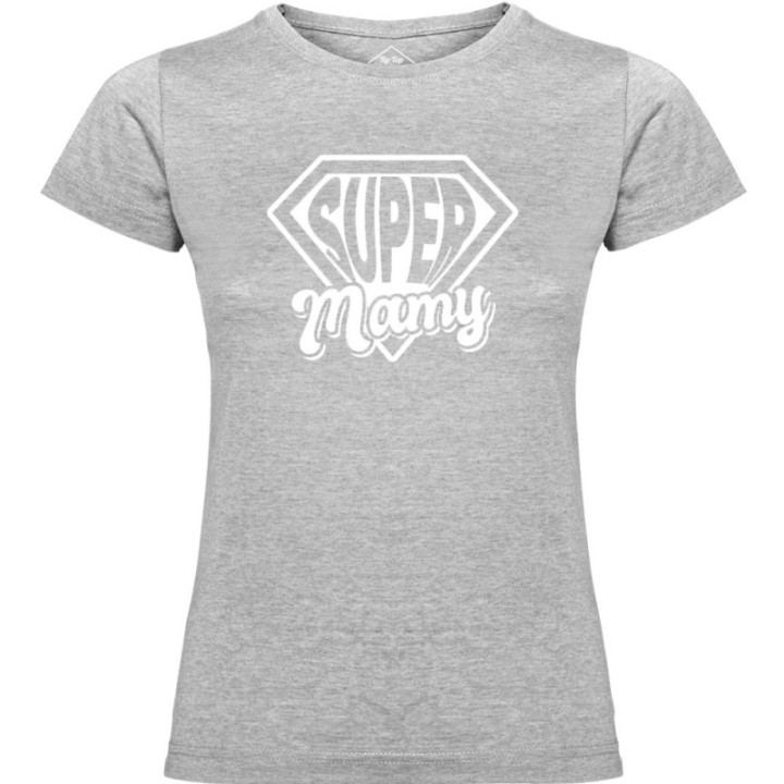 Tip Top Tshirt - T-shirt Femme Super Mamy - Made in France