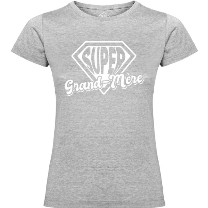 Tip Top Tshirt - T-shirt Femme Super Grand-Mère - Made in France