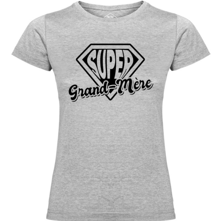 Tip Top Tshirt - T-shirt Femme Super Grand-Mère - Made in France