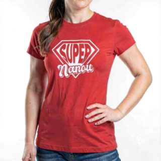 Tip Top Tshirt - T-shirt Femme Super Nanou - Made in France