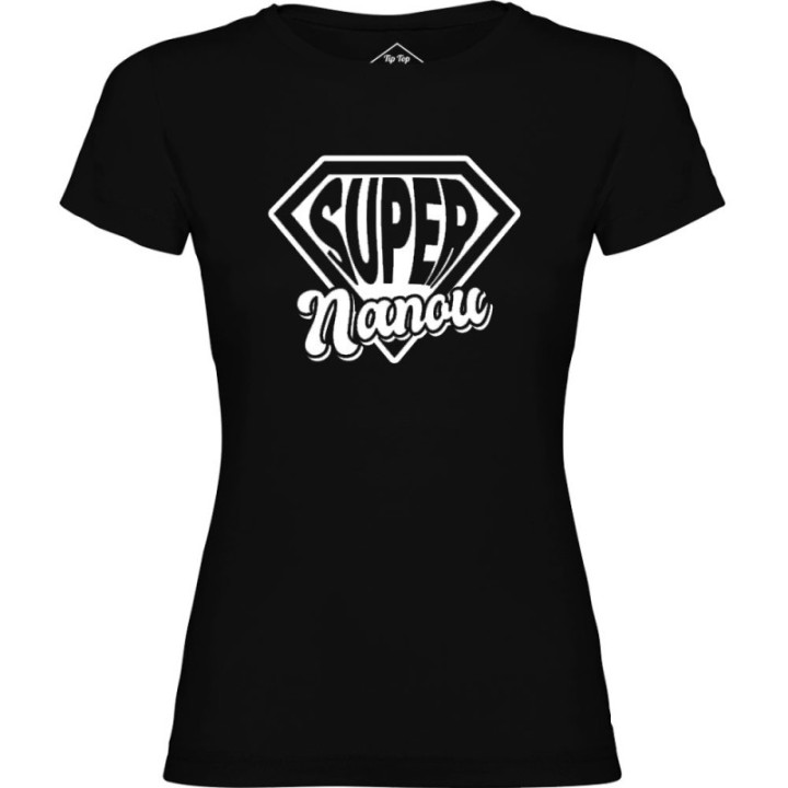 Tip Top Tshirt - T-shirt Femme Super Nanou - Made in France