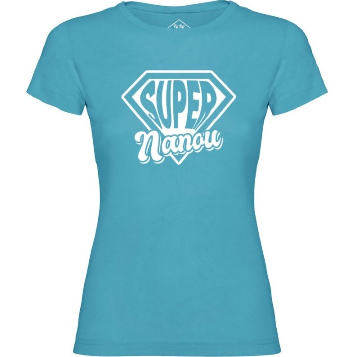 Tip Top Tshirt - T-shirt Femme Super Nanou - Made in France