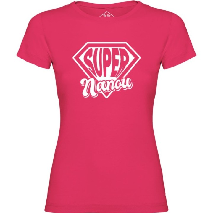 Tip Top Tshirt - T-shirt Femme Super Nanou - Made in France
