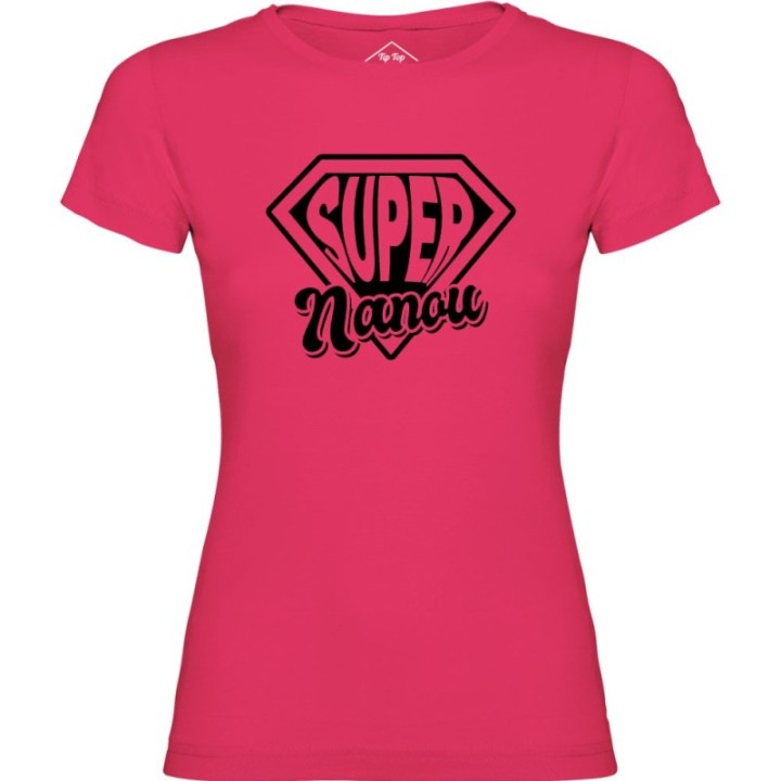 Tip Top Tshirt - T-shirt Femme Super Nanou - Made in France