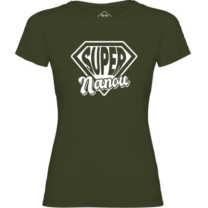 Tip Top Tshirt - T-shirt Femme Super Nanou - Made in France