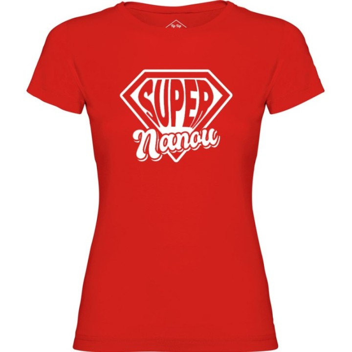 Tip Top Tshirt - T-shirt Femme Super Nanou - Made in France