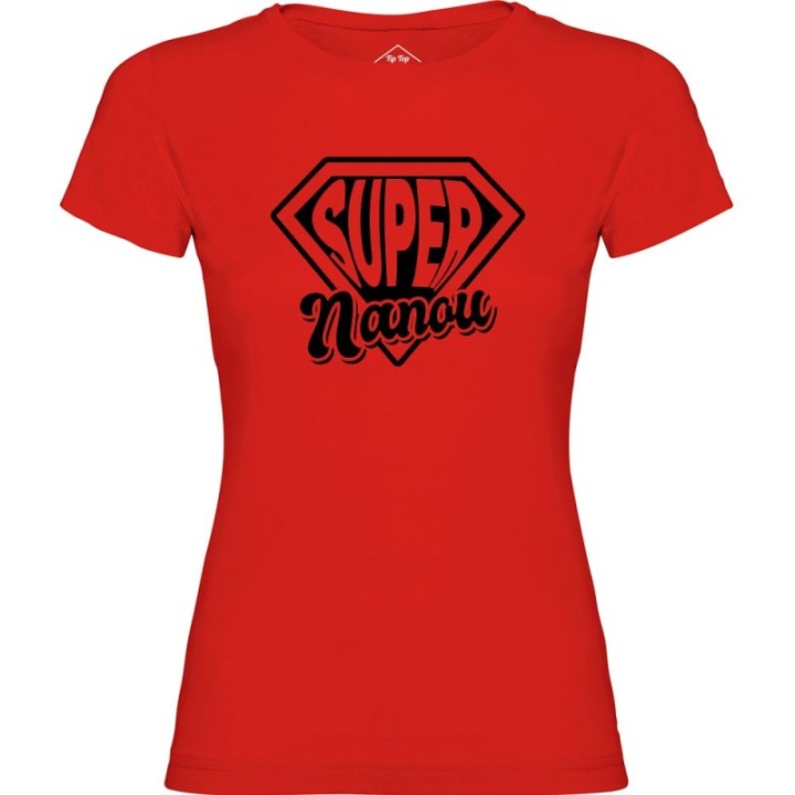 Tip Top Tshirt - T-shirt Femme Super Nanou - Made in France