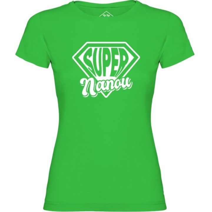Tip Top Tshirt - T-shirt Femme Super Nanou - Made in France