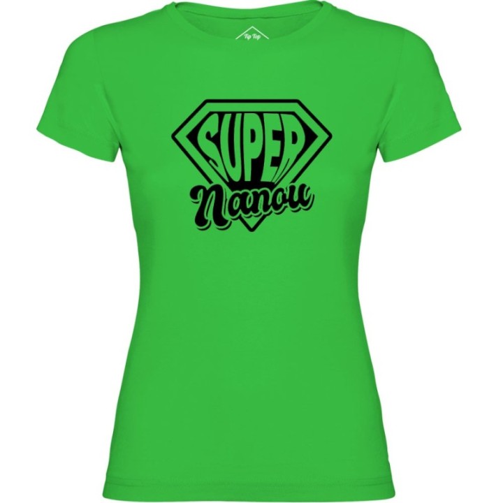 Tip Top Tshirt - T-shirt Femme Super Nanou - Made in France