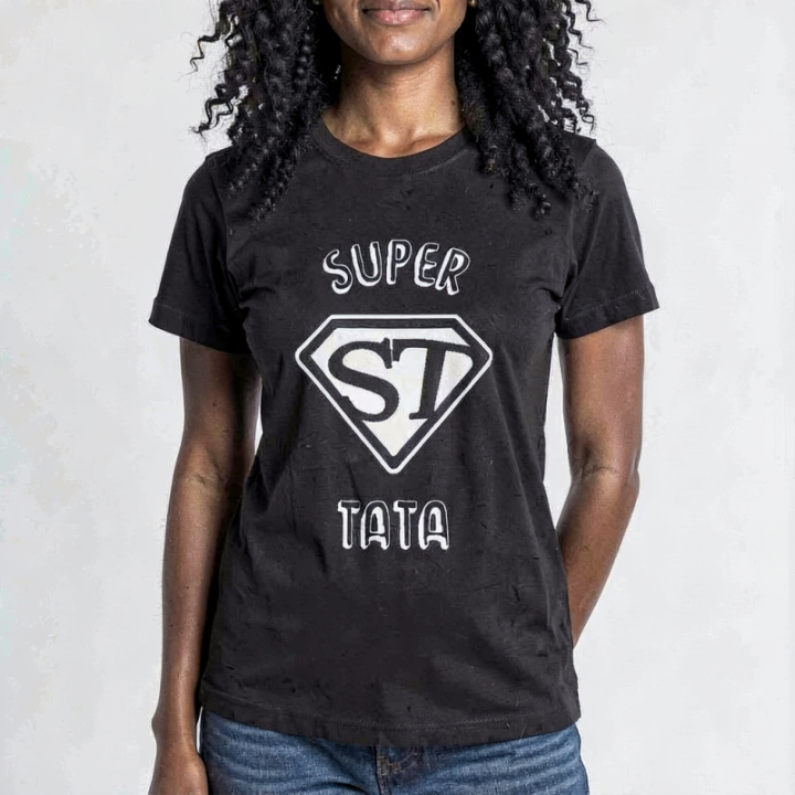 Tip Top Tshirt - T-shirt Femme Super Tata - Made in France