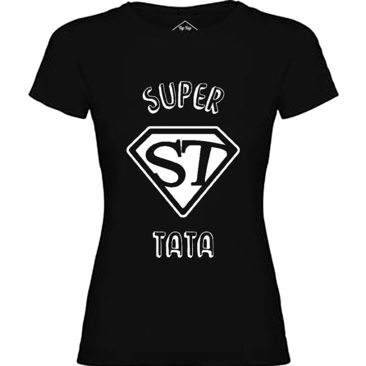 Tip Top Tshirt - T-shirt Femme Super Tata - Made in France
