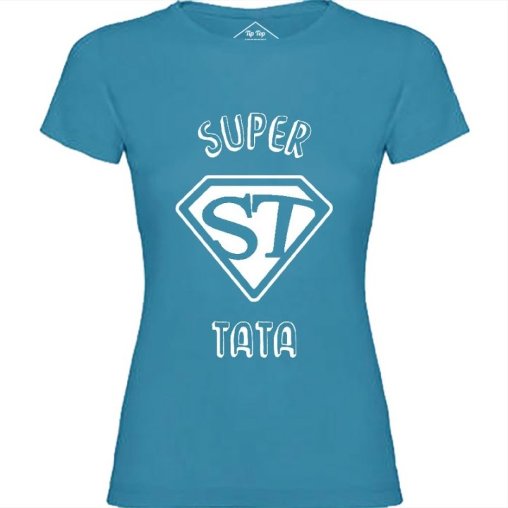 Tip Top Tshirt - T-shirt Femme Super Tata - Made in France