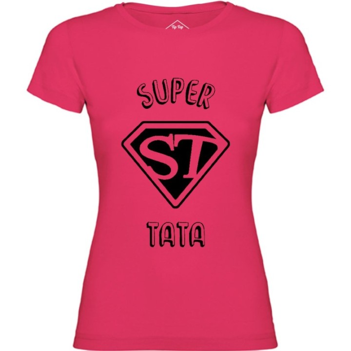 Tip Top Tshirt - T-shirt Femme Super Tata - Made in France