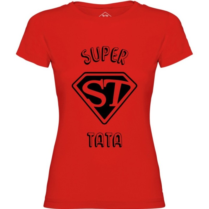 Tip Top Tshirt - T-shirt Femme Super Tata - Made in France