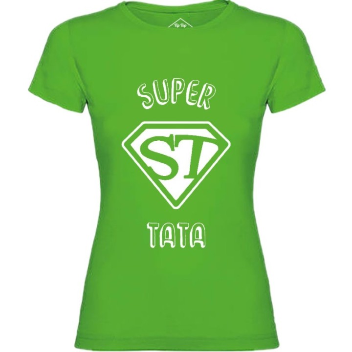Tip Top Tshirt - T-shirt Femme Super Tata - Made in France