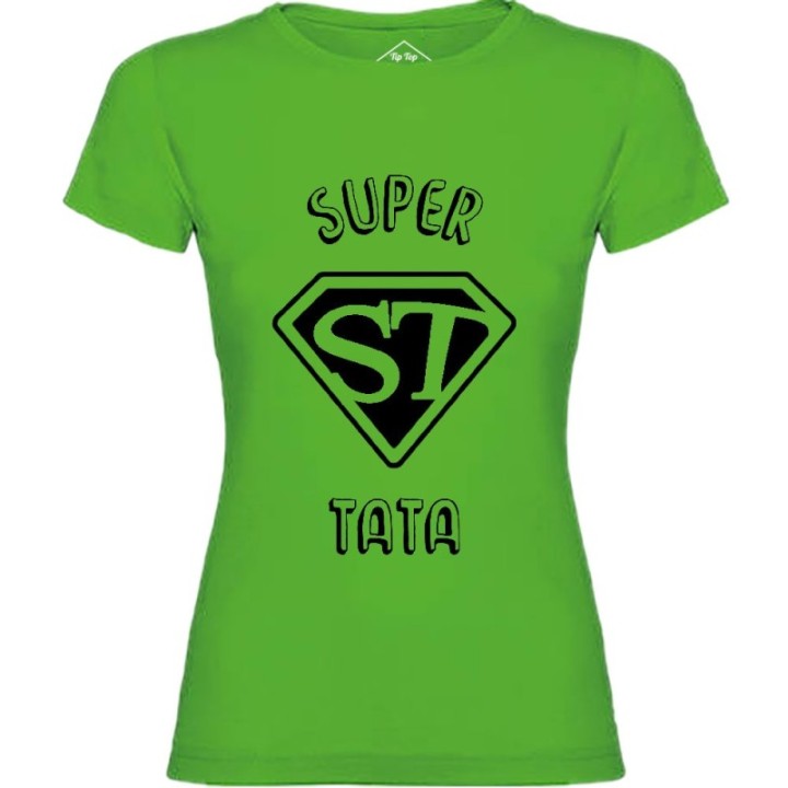 Tip Top Tshirt - T-shirt Femme Super Tata - Made in France