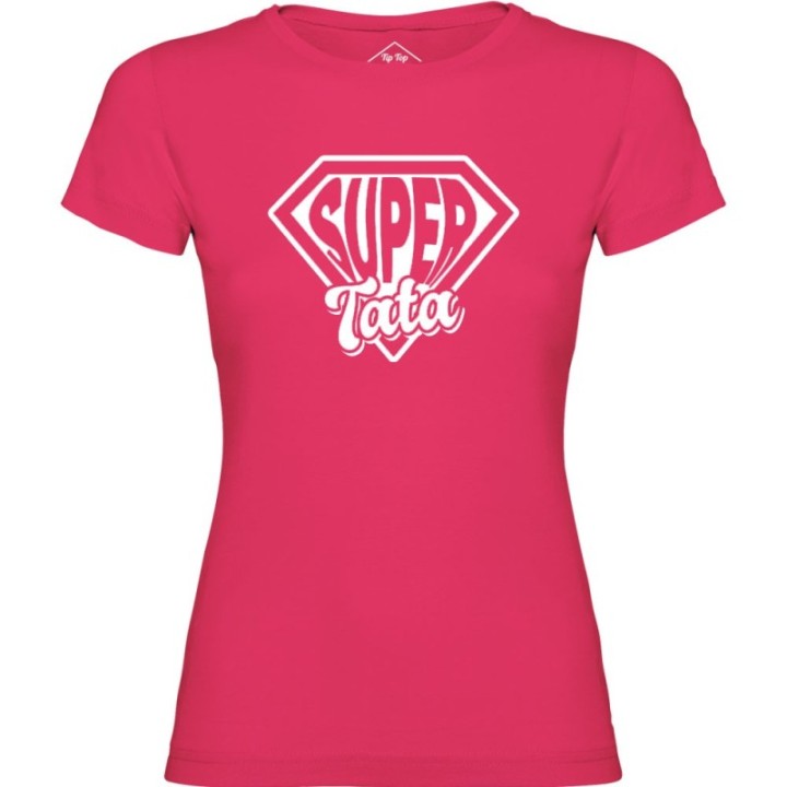 Tip Top Tshirt - T-shirt Femme Super Tata - Made in France
