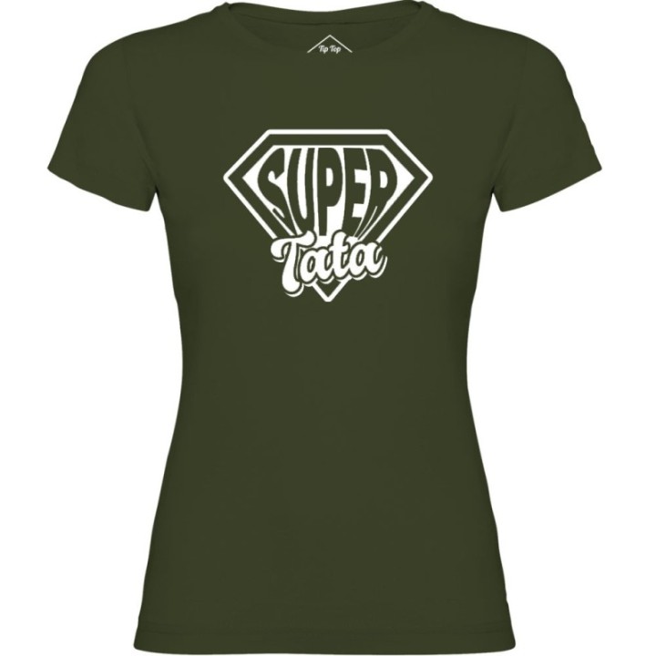 Tip Top Tshirt - T-shirt Femme Super Tata - Made in France