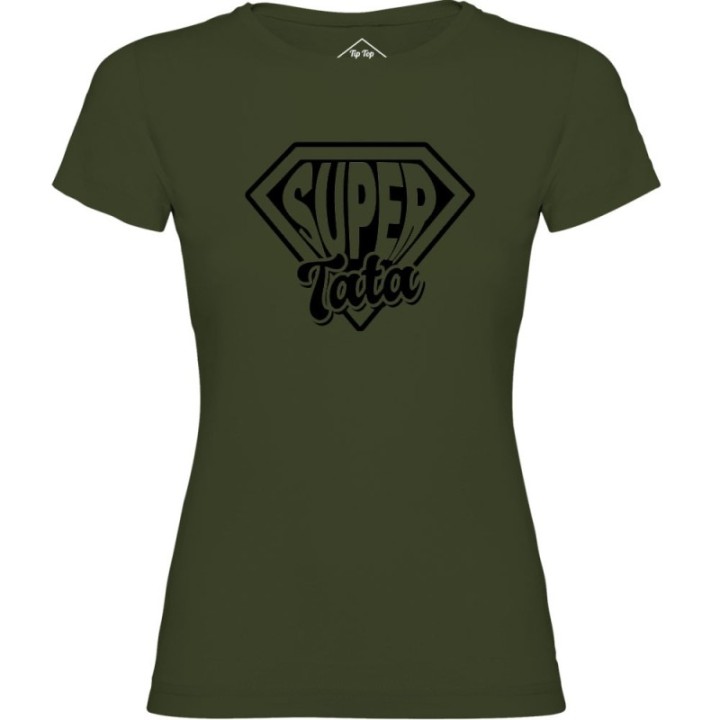 Tip Top Tshirt - T-shirt Femme Super Tata - Made in France