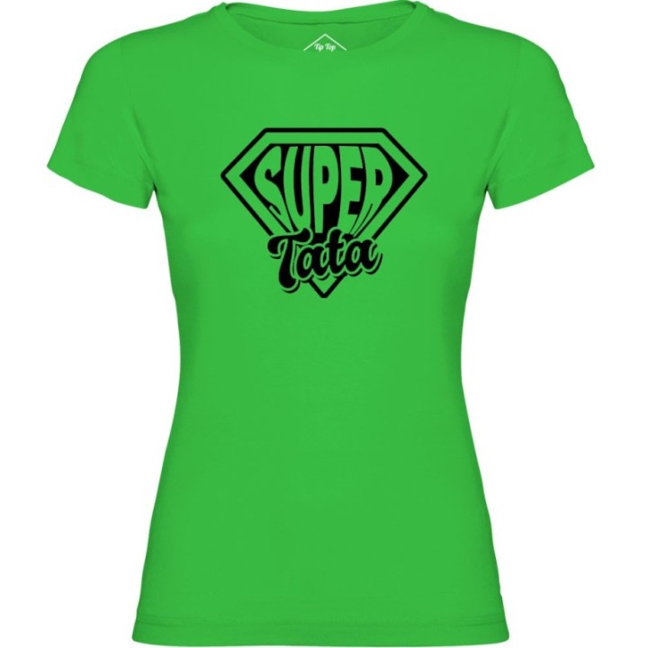 Tip Top Tshirt - T-shirt Femme Super Tata - Made in France