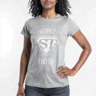 Tip Top Tshirt - T-shirt Femme Super Tatie - Made in France