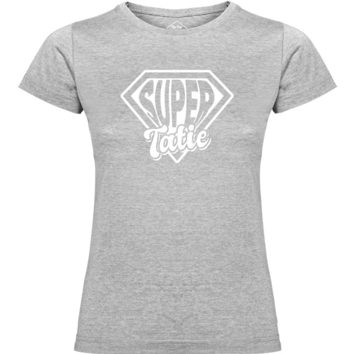 Tip Top Tshirt - T-shirt Femme Super Tatie - Made in France