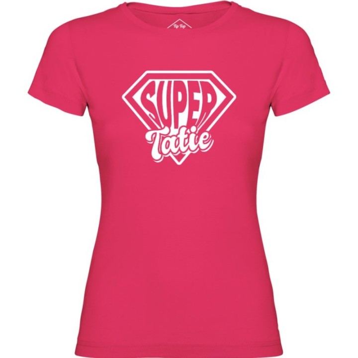 Tip Top Tshirt - T-shirt Femme Super Tatie - Made in France