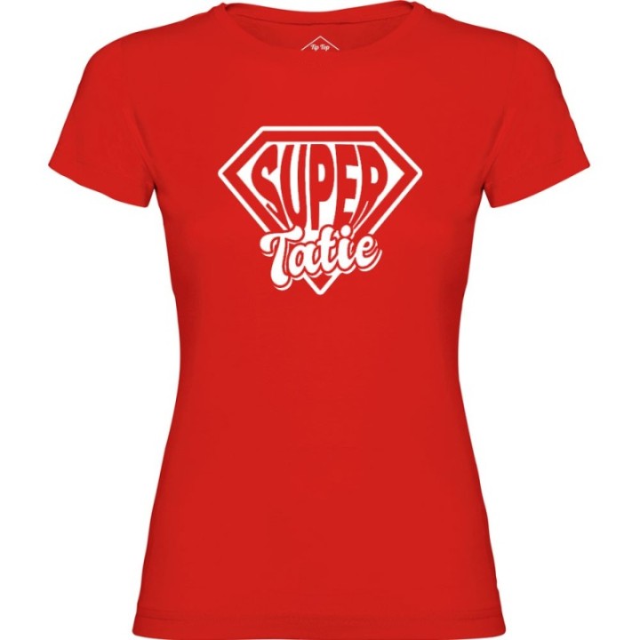Tip Top Tshirt - T-shirt Femme Super Tatie - Made in France