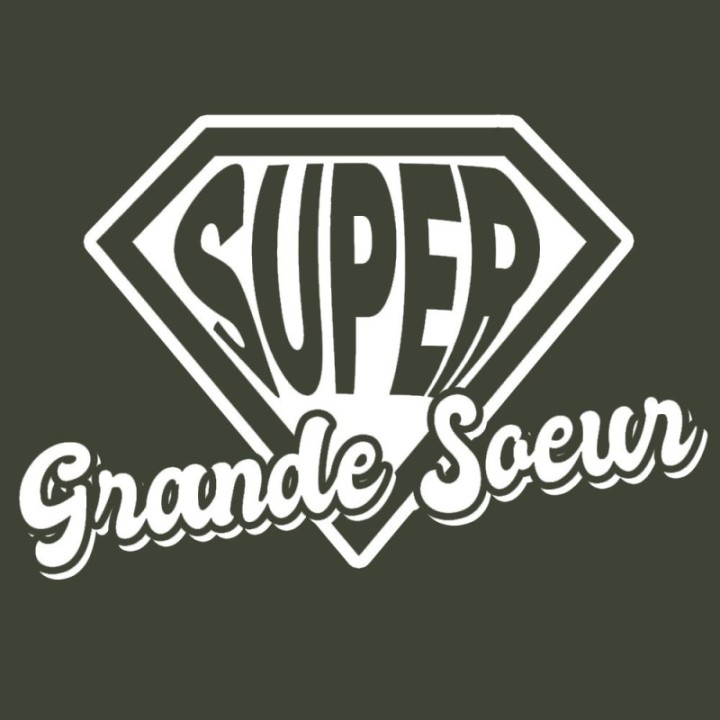 Tip Top Tshirt - T-shirt Femme Super Grande Soeur - Made in France
