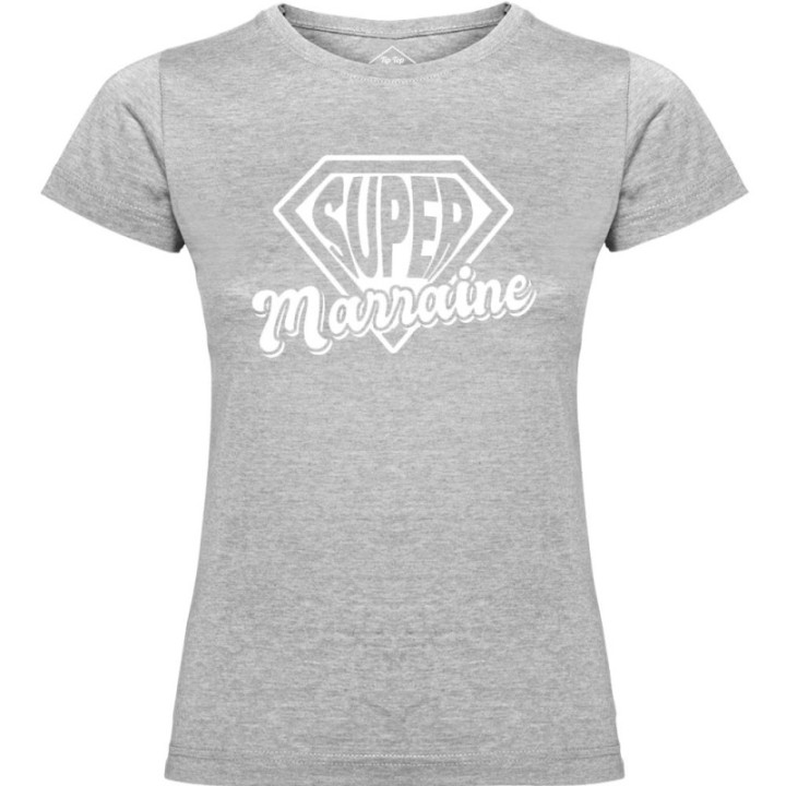Tip Top Tshirt - T-shirt Femme Super Marraine - Made in France