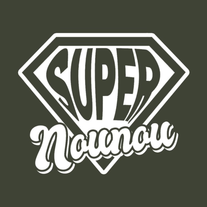 Tip Top Tshirt - T-shirt Femme Super Nounou - Made in France