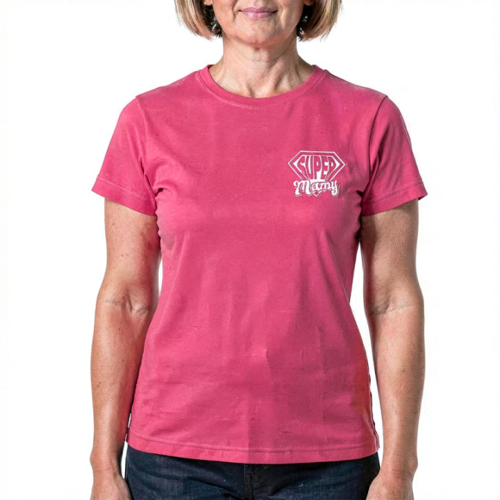 Tip Top Tshirt - T-shirt Femme Super Mamy - Made in France