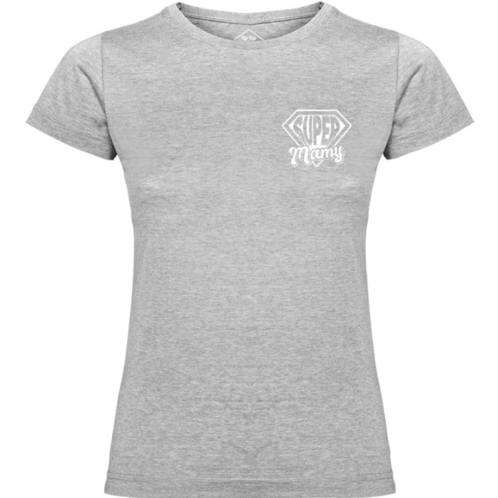 Tip Top Tshirt - T-shirt Femme Super Mamy - Made in France