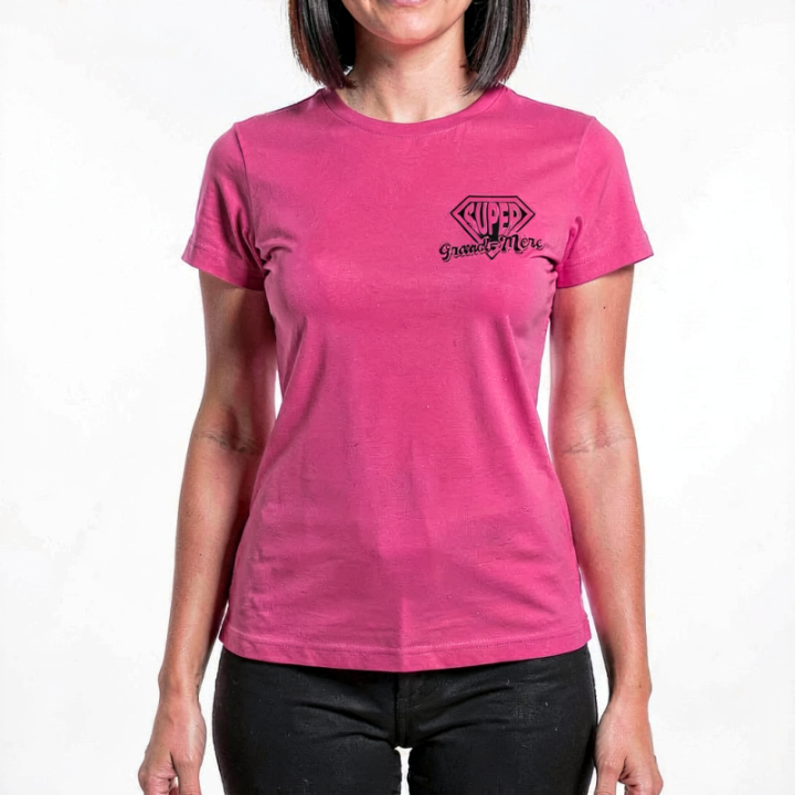 Tip Top Tshirt - T-shirt Femme Super Grand-Mère - Made in France