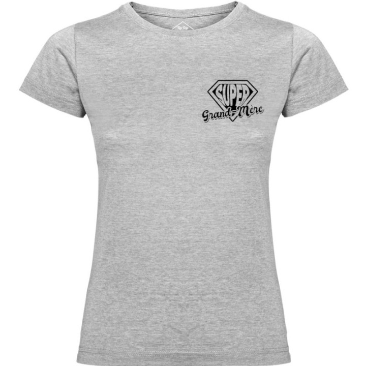 Tip Top Tshirt - T-shirt Femme Super Grand-Mère - Made in France