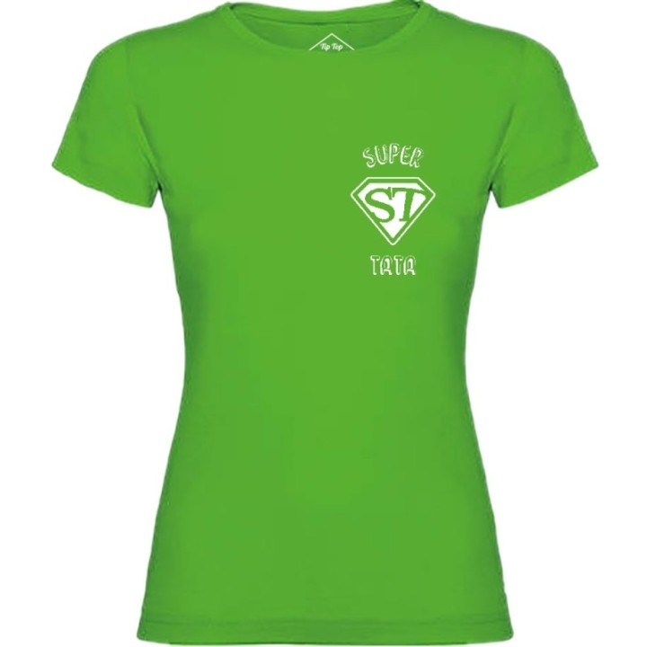 Tip Top Tshirt - T-shirt Femme Super Tata - Made in France