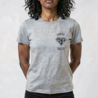 Tip Top Tshirt - T-shirt Femme Super Tatie - Made in France