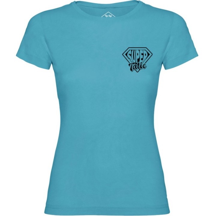 Tip Top Tshirt - T-shirt Femme Super Tatie - Made in France