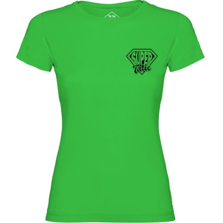 Tip Top Tshirt - T-shirt Femme Super Tatie - Made in France