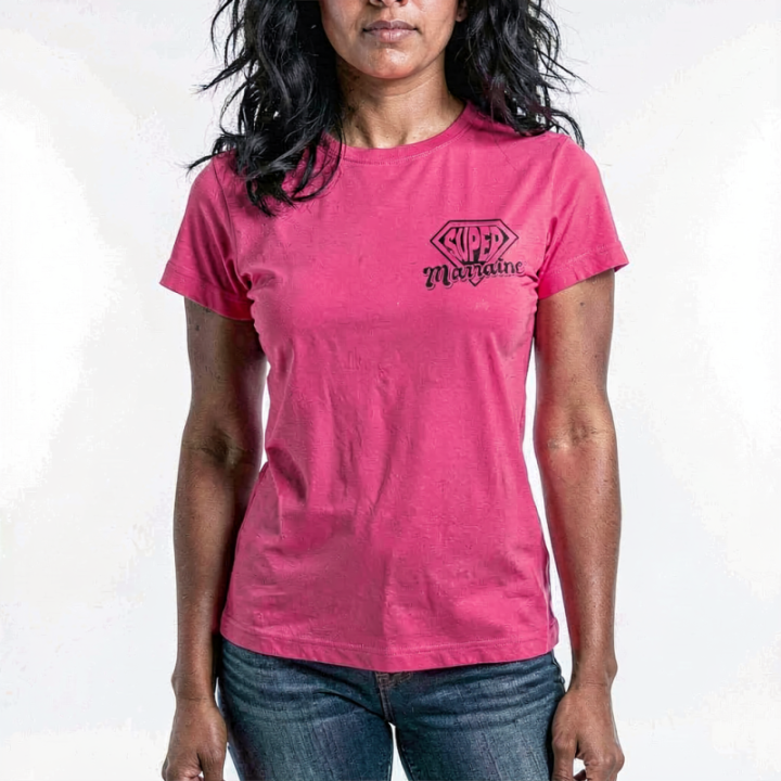 Tip Top Tshirt - T-shirt Femme Super Marraine - Made in France