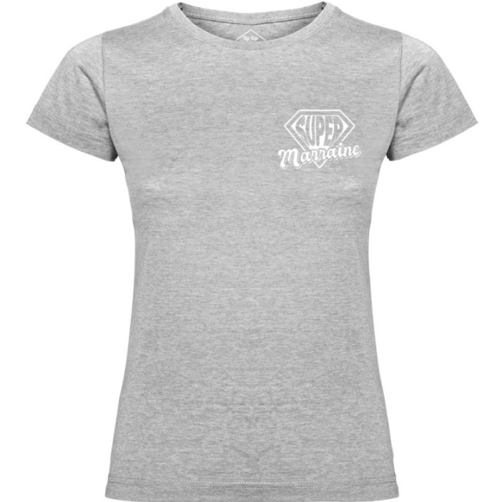 Tip Top Tshirt - T-shirt Femme Super Marraine - Made in France