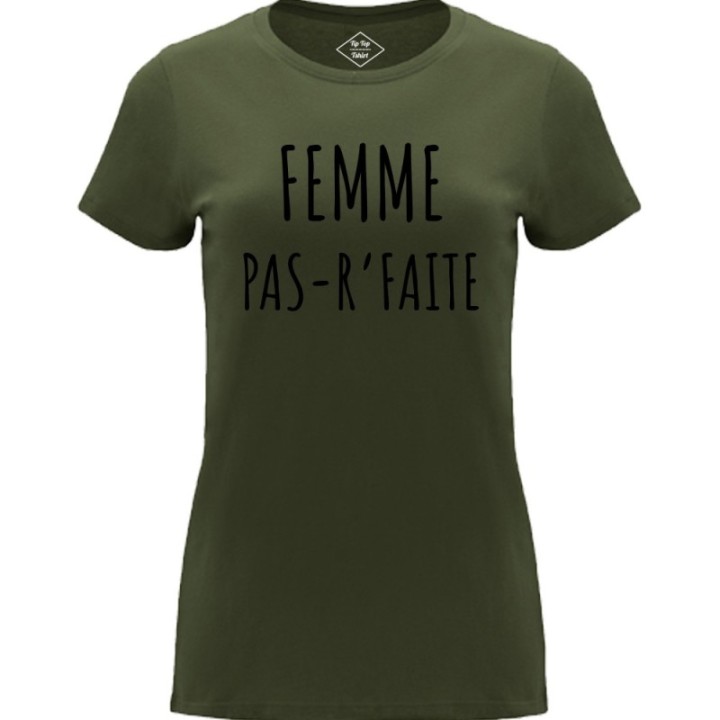 Tip Top Tshirt - T-shirt Femme Pas r'faite - Made in France